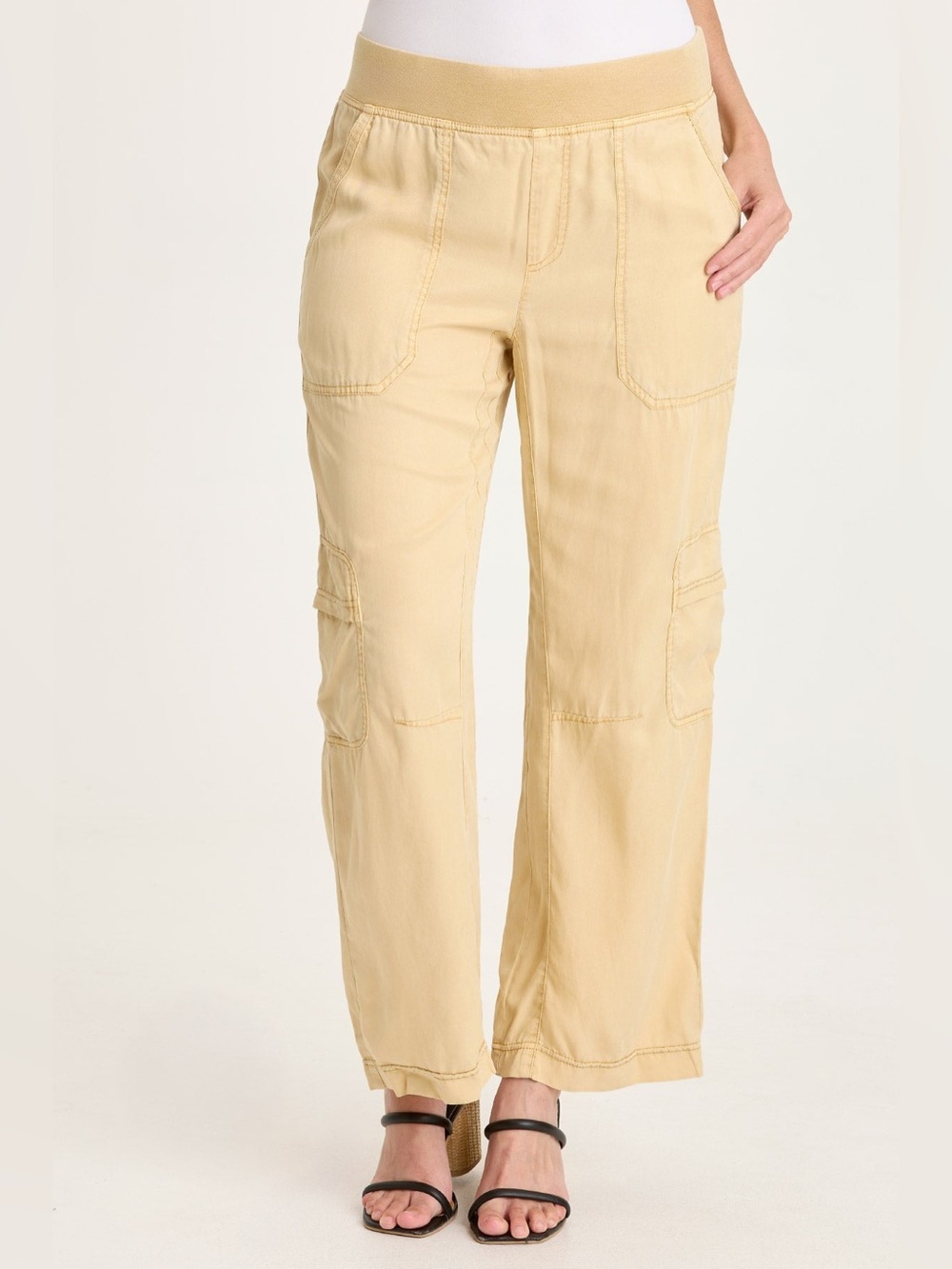 XCVI Taran Twill Sleek Cargo Pants